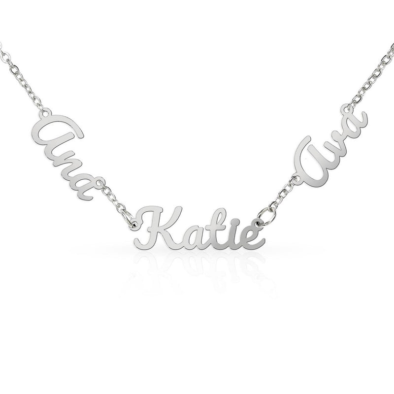 Personalised Multiple Name Necklace – Keep Your Loved Ones Close