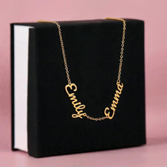 Personalised Multiple Name Necklace – Keep Your Loved Ones Close