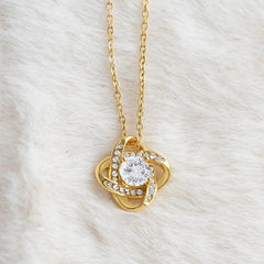 To My Amazing Wife - Love Knot Necklace