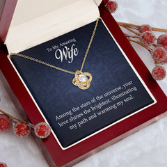 To My Amazing Wife - Love Knot Necklace