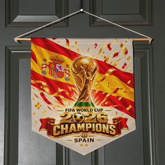 2026 Fifa World Cup Wall Pannant - Spain
