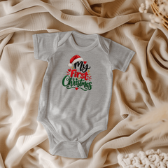 Baby Onesie - My First Christmas