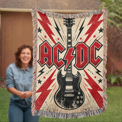 ACDC-Artwork Woven Blanket