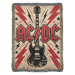 ACDC-Artwork Woven Blanket
