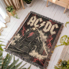 ACDC-Artwork Woven Blanket