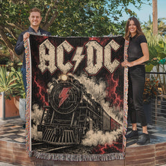 ACDC-Artwork Woven Blanket