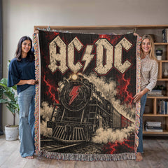 ACDC-Artwork Woven Blanket