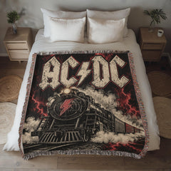 ACDC-Artwork Woven Blanket